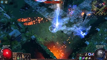 Path of Exile (POE): Level 78 Courtyard Double Bosses -Max and Reflect