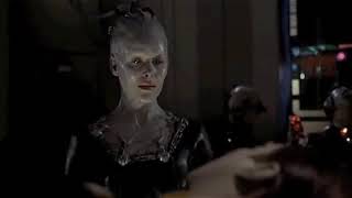 How Data flirted with the Borg Queen