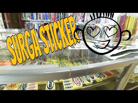 TOKO STICKER  DI  BANDUNG  POLET DECAL Diary 9 YouTube