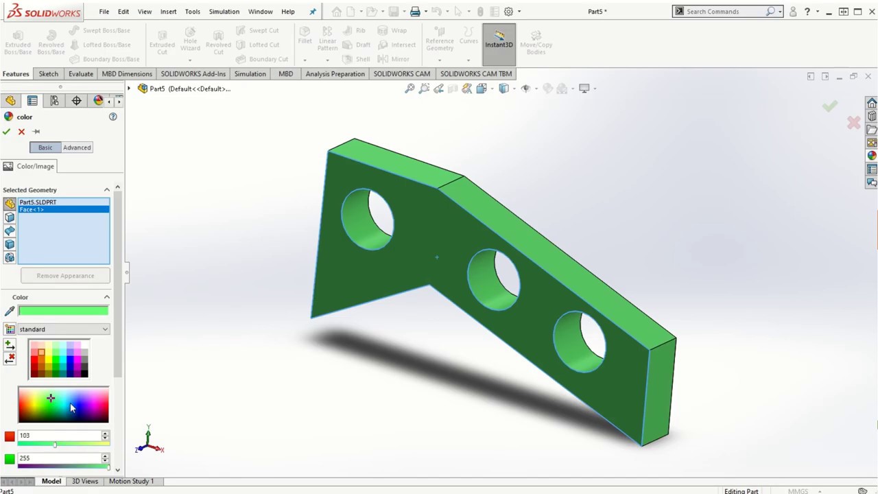 SOLIDWORKS - Module1 Part6 - YouTube