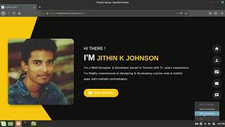 Flutter web responsive -flutter personal website