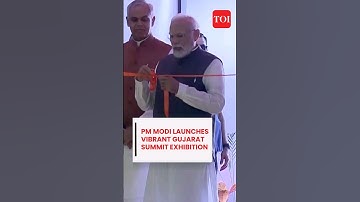 Gujarat: PM Modi unveils vibrant Gujarat Global Summit Exhibition in Ahmedabad