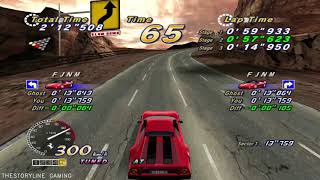 Outrun 2 SP - Time Attack Mode - Hard - Ferrari 512 BB