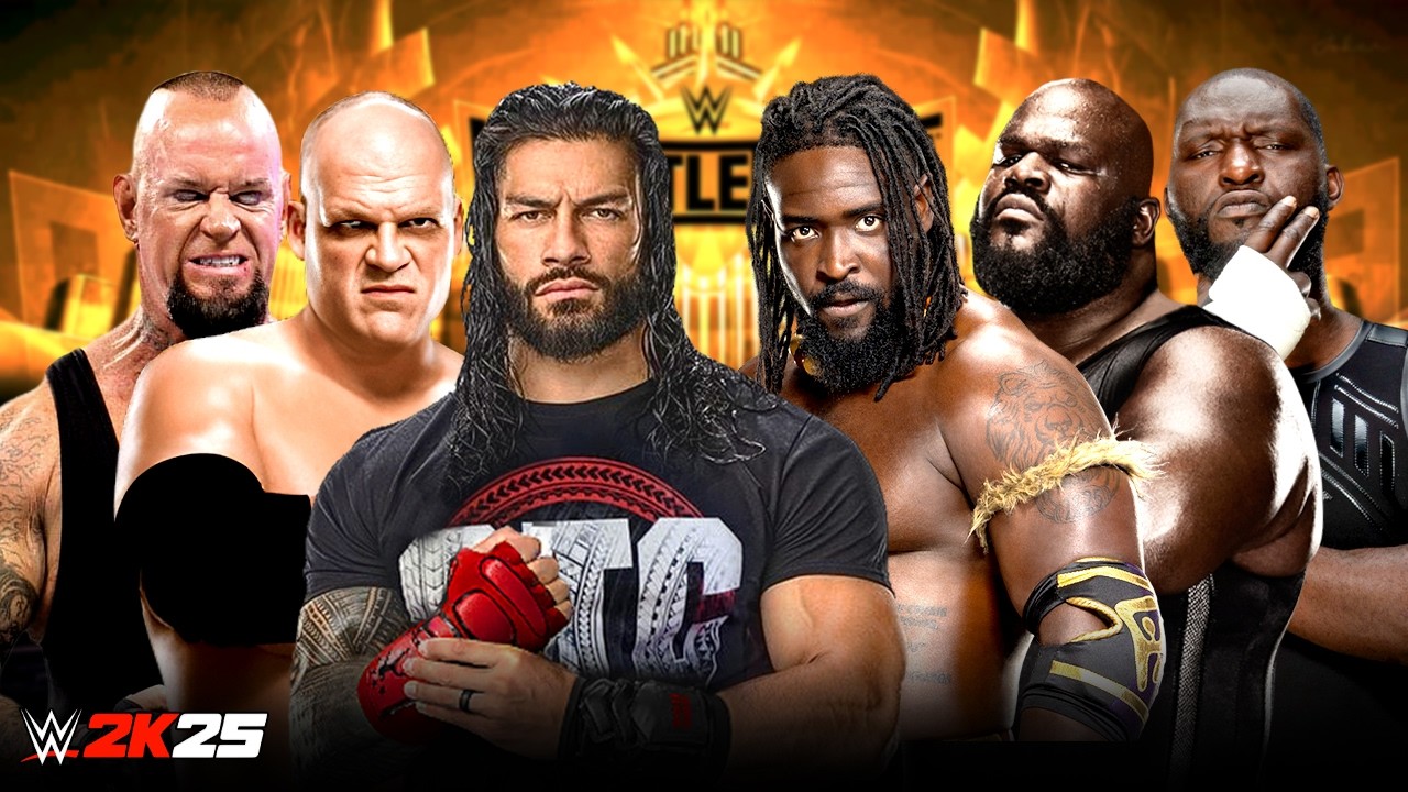 WWE 3 на 3: Роман Рейнс, Кейн и Андертейкер против Оба Феми, Марка Генри и Омос | 06 марта 2026 г.