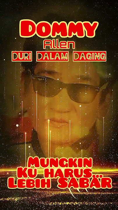 Duri Dalam Daging - Dommy Allen.#new song#doamusic#popindonesia.