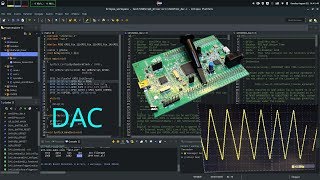 making waveforms with dac | tutorial on stm32