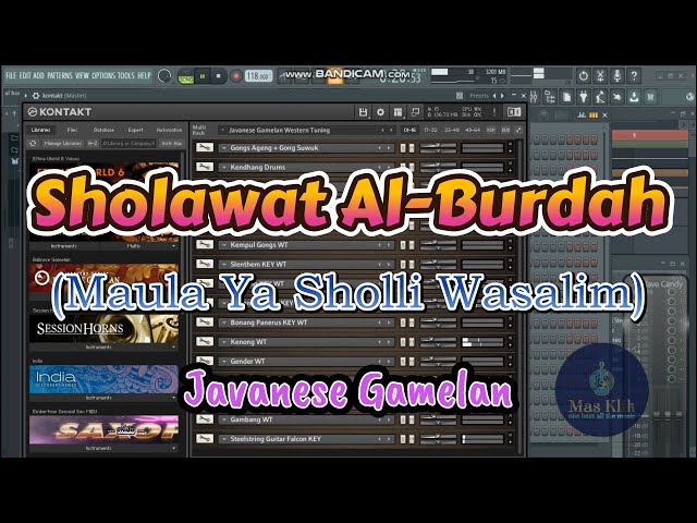 Sholawat Al budrah (Maula Ya Sholli Wasalim) Javanese Gamelan class=