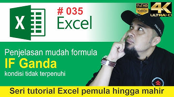Penjelasan mudah Formula If Ganda kondisi tidak terpenuhi di excel, belajar excel untuk pemula
