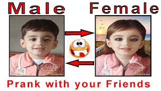 Face Swap app Change any boy face to a girl 😂 || Prank your friends | Best photo editor? FAZAL Maher screenshot 5
