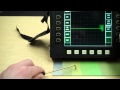 Paint thickness using 500Khz probe