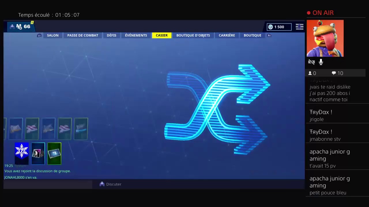 Fortnite legende glaciaire