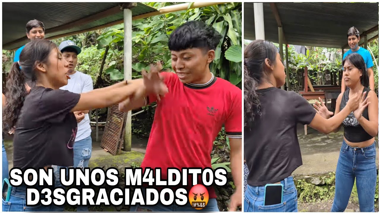 Se le Metio el Chamuko a Malena le Tronó la Cara a Axel y Melisa en pleno Video