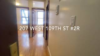 Walkthrough: 207 West 109th Street #2R