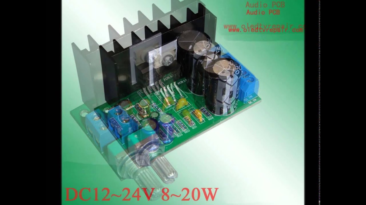 TDA2030A TDA2050 LM1875T  Audio power amplifier board  USD:1.5/PCS