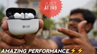 I Tested these Earbuds Just at 749 🔥🔥 U&i UiTWS-7668 Jump TWS ⚡⚡