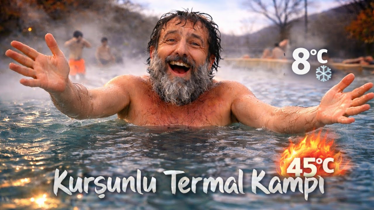 Kurşunlu Termalde kamp yaptık. L200 yolda kaldı, çekici çağırdık.