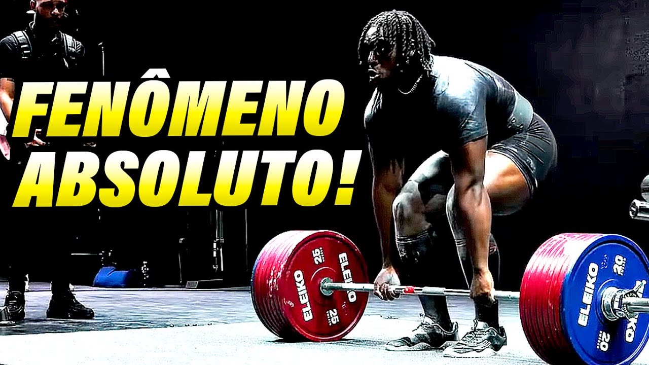 INACREDITÁVEL! POWERLIFTER DE 20 ANOS ASSUSTA O MUNDO COM SUA FORÇA!