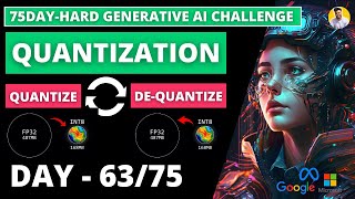 Day 63/75 What is LLM Quantization? Types of Quantization [Explained] Affine and Scale Quantization