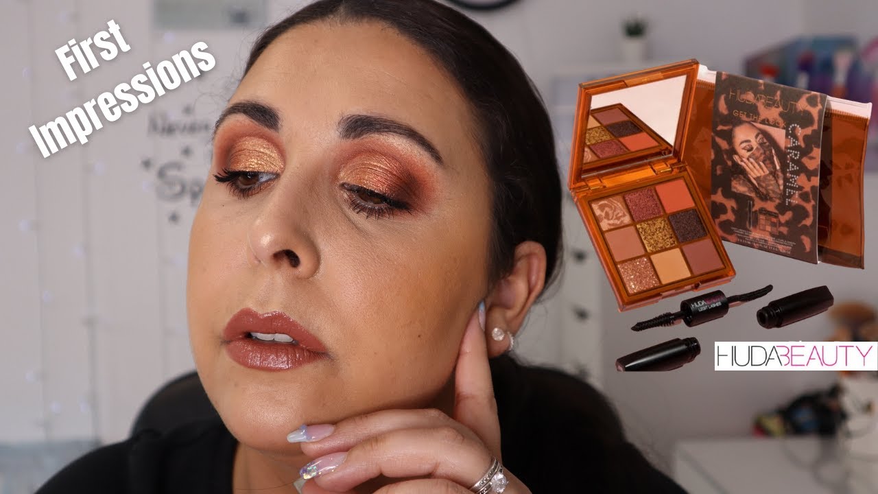 Huda Beauty Caramel Brown Obsessions Eyeshadow Palette 
