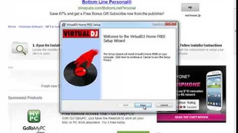 Tutorial how download and Install Virtual Dj On Windows 7