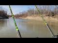This Rod GOT SLAMMED!!! (River Fishing)