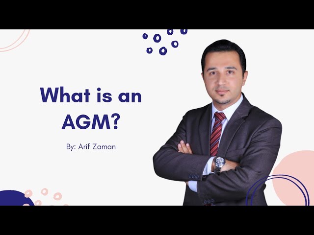 What is an AGM? class=