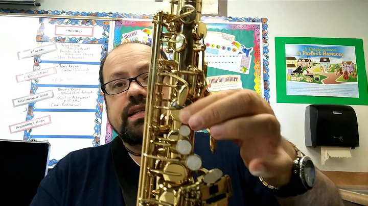 Beginning Alto Saxophone Lesson 1