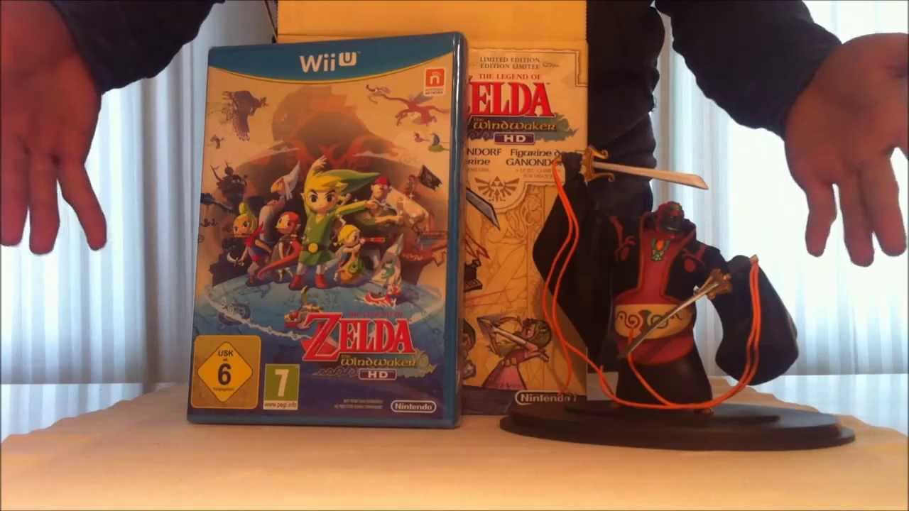 The Legend of Zelda Wind Waker HD Limited Edition Unboxing YouTube