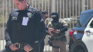 Protestors Follow ICE to North Hollywood Police Station 