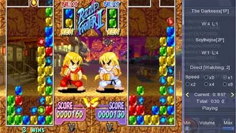 super puzzle fighter II 9 chains