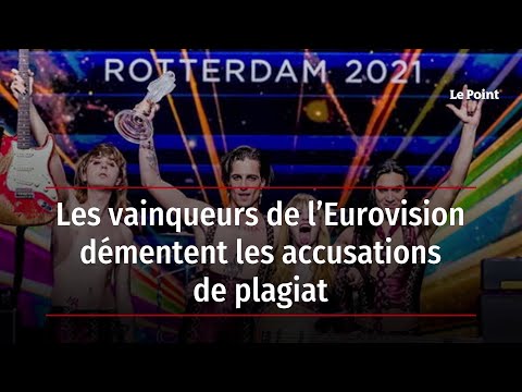 Vidéo: Le vainqueur de l'Eurovision pris en flagrant délit de plagiat