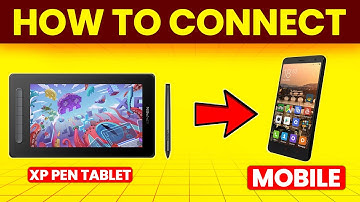 How To Connect XP Pen Tablet To Mobile (How To Use XP Pen Tablet With Mobile)