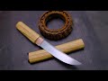 Knife Making - Tanto Knife from Old Bearing