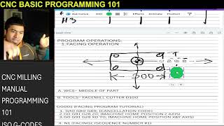 EPISODE 1: PART7 HOW TO CALCULATE FEEDRATE-CNC Milling Manual Programming 101-ISO G CODES