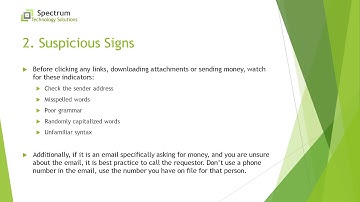 Spam Email and Phishing Scams