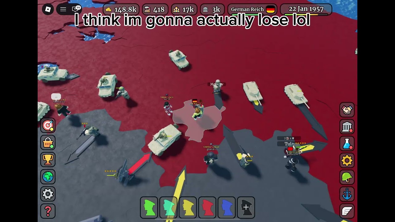 Doing Steiner’s counter attack to try to save German Reich