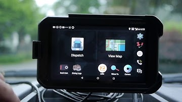 Carmalink Plus/Pro - Garmin Fleet 790 tablet install