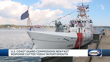 USCG commissions new fast response cutter in Portsmouth