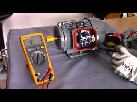Medir las Bobinas de un Motor Inducción