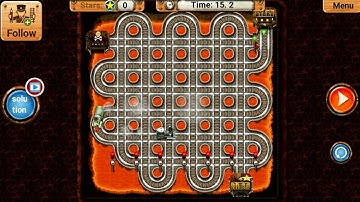 Train Track Maze - Train Pass Through Safely - Android Gameplay #1583