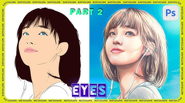 [ Photoshop Tutorial ] KNHS2 Vexel Art [ PART 2 - EYES ]