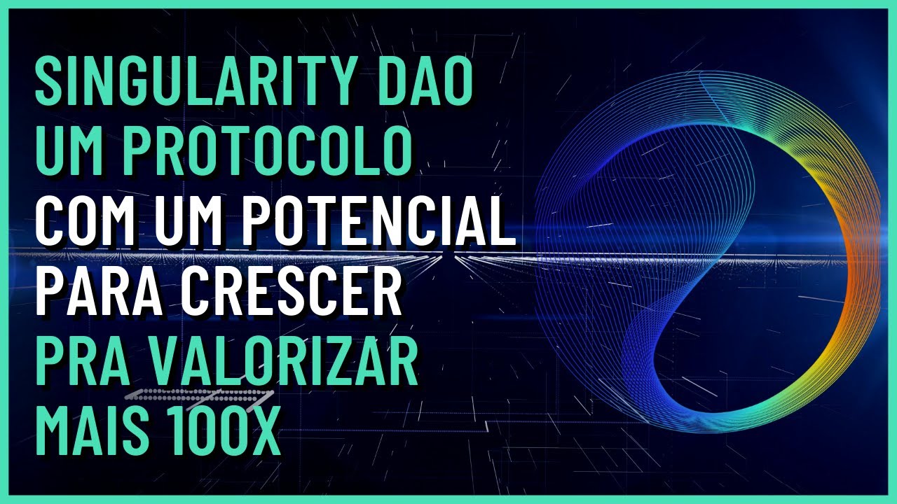 SINGULARITY DAO | SDAO TOKEN | POTENCIAL PARA 100X | TOP CRIPTOMOEDAS ...