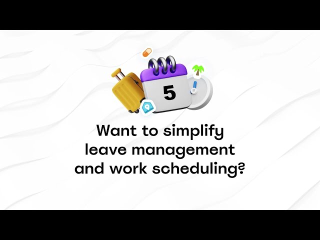 actiPLANS: Simplify leave management and work scheduling