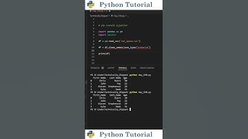 Cleaning Column Names In Pandas | Python Tutorial
