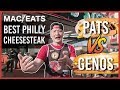 Mac 🥢 Eats | Philly Cheesesteaks - Pat's VS Geno's