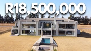 Touring a R18,500,000 Newly Built Johannesburg Modern Mansion with Incredible Views