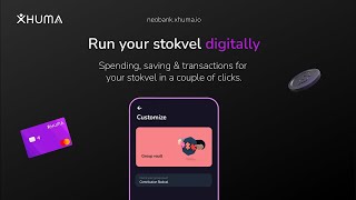 Digital stokvels | Xhuma Banking App screenshot 1