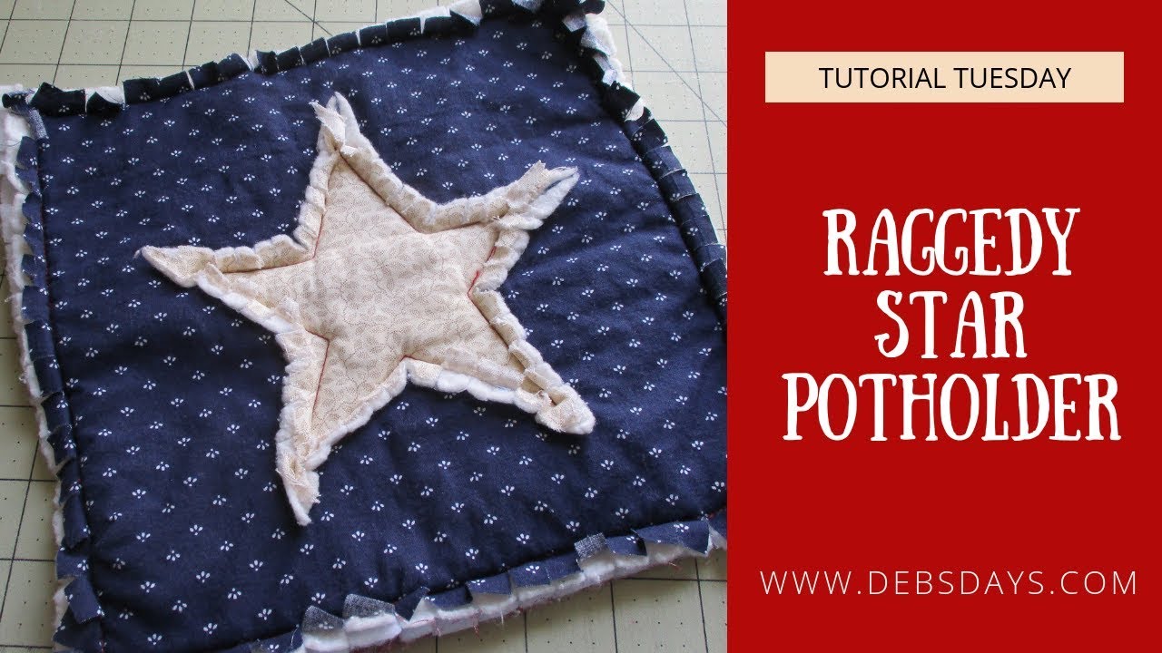 DIY Potholders: How to Sew Potholders - Back Road Bloom