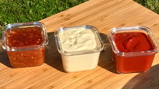 Jinsi yakutengeza sosi aina 3 nyumbani :mayonnaise ,ketchup (tomato sosi) na sweet &sour | sosi .