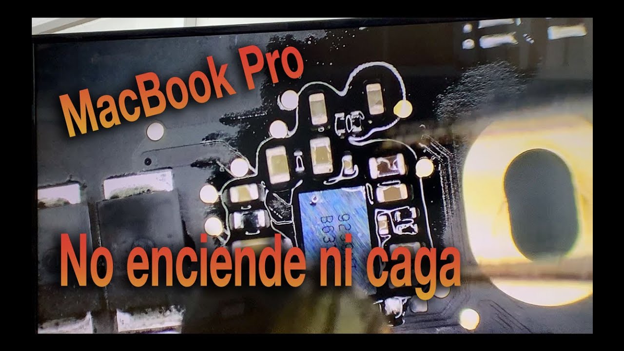 MacBook Pro A1708 820-00875 no enciende y no carga solución - YouTube